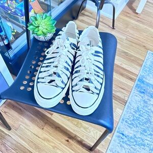 Converse zebra Chuck Taylor size 10.5 men. Preowned in excellent condition.